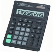 Калькулятор настольный CITIZEN SDC-664S, 16 разрядов, двойное питание
