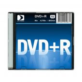 Диск DVD+R 4.7Gb Data Standart slim