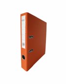 Папка-регистратор А4 75мм оранжевая COLORBOX с металлической окантовкой, ПВХ, ЭКО  (разобранная)