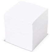 Блок для записей непроклеенный, куб 9 × 9 × 9 см, белый
