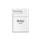 Флэш накопитель 64GB NETAC U116, USB 2.0, белый, NT03U116N-064G-20WH