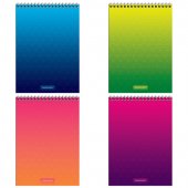Блокнот ArtSpace «Моноколор. Bright modern», А5, 80 л., твердая обложка, на гребне