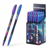 Ручка шариковая ErichKrause Neo® Stick Cyber Game 0.7, Super Glide Technology, цвет чернил синий