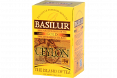 Чай черный "Basilur" Чайный остров Цейлон 25конв.*2г*12 Золотой байх.цейл.