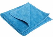 Салфетка микрофибра махра 220г/м2 синяя 40х50