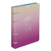 Тетрадь на кольцах Lorex «Soft Touch. GRADIENT», А5, 120 листов, клетка