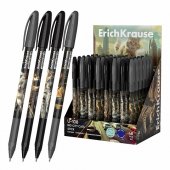 Ручка шариковая ErichKrause U-108 Stick Big City Cats 1.0, Ultra Glide Technology, цвет чернил синий