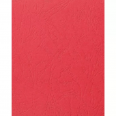 Обложки картонные А4 WP-7 "кожа" 230 г/м2, красный, уп/100шт