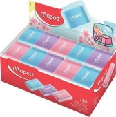 Ластик MAPED ESSENTIALS SOFT 33х9х21 мм, ассорти, в индивидуальной упаковке Ластик MAPED ESSENTIALS SOFT 33х9х21 мм, ассорти, в индивидуальной упаковке