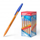 Ручка шариковая ErichKrause R-301 Stick Orange 0.7  цвет чернил синий