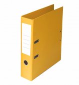 Папка-регистратор «Century» А4 с покрытием из ПВХ, 70 мм, желтая