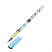 Ручка шариковая масляная LOREX «Illegally Cute. Pinguin», серия Slim Soft, 0,5 мм, стержень синий