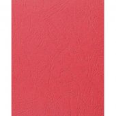 Задняя обложка для переплета "O.UNIVERSAL", А4, комплект 100 шт., картон, красная