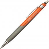 Карандаш механический Attache «Graphix», 0,7 мм, ластик, оранжево-серый