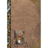 Тетрадь А4 210*297 мм 96л., в клетку "Камешки" обл. ламинир. карт., ассорти (пр-во Беларусь)