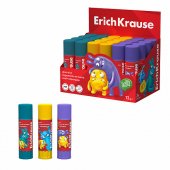 Клей-карандаш ErichKrause EasyStick Jolly Friends, 13г 