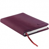 Ежедневник недатированный «Executive Agenda», А5, 140 × 210 мм, под гладкую кожу, 148 л., бордовый