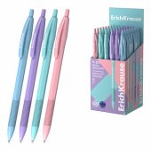 Ручка шариковая автоматическая ErichKrause R-301 Matic&Grip Pastel 0.7, цвет чернил синий