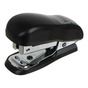 Степлер №24/6;26/6 до 12л малый пластиковый черный Proff в карт коробке
