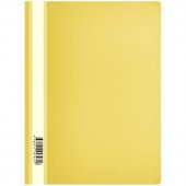 Папка-скоросшиватель OfficeSpace, А4, 120 мкм, пластик, желтая