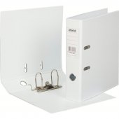 Папка-регистратор Strong Line 70мм, белый, двухсторонняя обтяжка пленкой ПП