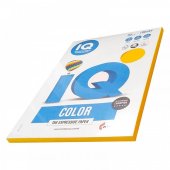 Бумага цветная А4 IQ Color пл80г/м2 А4 100л солнечно-желтый 