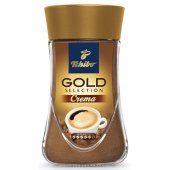 Кофе растворимый Tchibo «Gold Selection Crema», 90 г., стеклянная банка