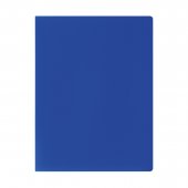 Папка с 10 вкладышами СТАММ А4, 9мм, 500мкм, пластик, синяя