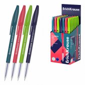 Ручка шариковая ErichKrause Slender Stick Reef 0.7, Super Glide Technology, цвет чернил синий