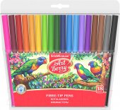 Фломастеры Erich Krause ArtBerry® Super Washable 18 цветов 