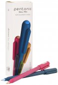 Ручка шариковая Linc PENTONIC Color синяя 0,7 мм, ассорти, игольчатый наконечник