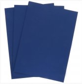 Обложки для переплета  картон «кожа» А4 100шт.  синие