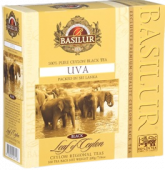 Чай "Basilur" "Leaf of Ceylon" 100пак.*2г черн.байх.цейл. неаром. Ува