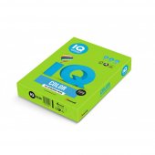 Бумага IQ COLOR, цветная, А4, 80 г/м², 500 листов, ярко-зеленая