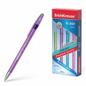 Ручка гелевая ErichKrause R-301 Gel Stick Spring 0.5, цвет чернил синий