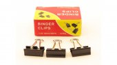 Зажим 32мм черный Binder clips