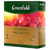 Чай травяной GREENFIELD Summer Bouquet, 100 пакетиков