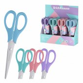 Ножницы ErichKrause EasyCut Pastel, 17 см, ассорти