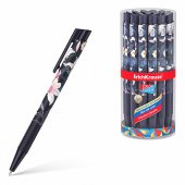 Ручка шариковая автоматическая ErichKrause ColorTouch Matic&Grip Lily 0.7, цвет чернил синий