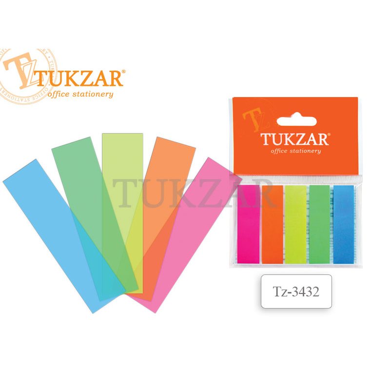 Закладки-флажки самоклеящиеся, пластиковые, 12 × 44 мм, 5 × 25 шт., неон Закладки-флажки самоклеящиеся, пластиковые, 12 × 44 мм, 5 × 25 шт., неон