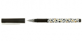 Ручка шариковая LOREX MONOCHROME FAUVISM, серия "Double Soft", чернила на масляной основе, круглый прорезиненный корпус, резиновый грип, син