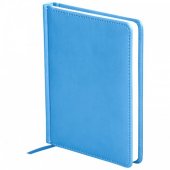 Ежедневник недатированный OfficeSpace "Winner", A6, 136 л., кожзам, небесно-голубой