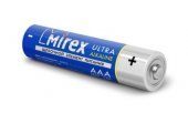 Батарея щелочная Mirex LR03 AAA 1,5V 2 шт (2/24/480), ecopack