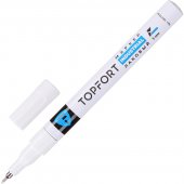 Маркер промышленный лаковый TOPFORT Industrial белый 1 мм