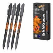 Ручка шариковая ErichKrause U-109 Stick&Grip Happy Capy 1.0, Ultra Glide Technology, цвет чернил синий