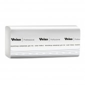 Полотенца бумажные листовые Veiro «Professional Comfort», V сложения, 250л., белые