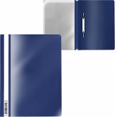Папка-скоросшиватель пластиковая ErichKrause  Fizzy Classic, А4,  синий