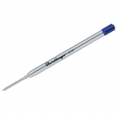 Стержень для шариковых ручек, 99 мм, 1 мм, синий, металлический корпус (тип Parker)