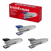 Степлер №10 ErichKrause Ferro Light до 15 листов, ассорти
