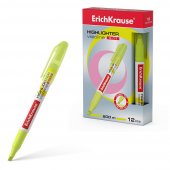 Текстмаркер ErichKrause Visioline V-11 Neon, цвет чернил желтый